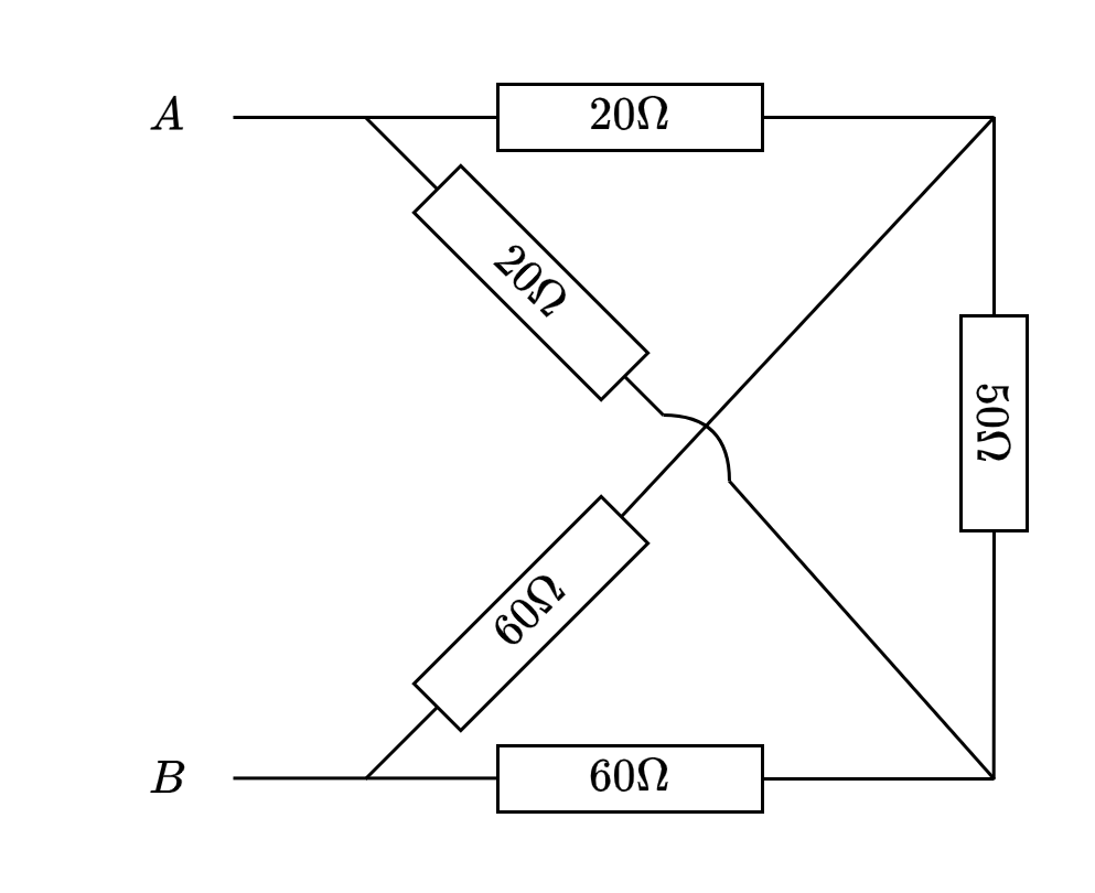 一种计算纯电阻网络等效电阻的算法